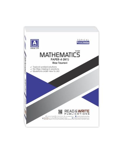 379 Mathematics A Level Paper-4 (M1) Topical Worked Solutions
