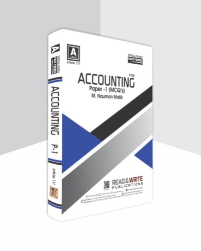 11 Accounting AS-Level MCQ’s Paper-1 Topical/Yearly